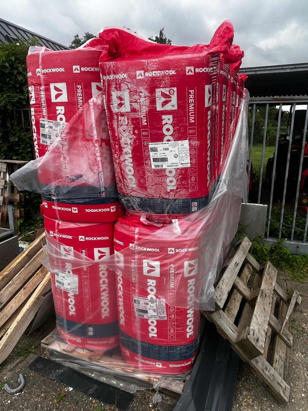 Rockwool Superrock Premium isolatieplaten 100mm, Ophalen, Nieuw, Steenwol, 15 m² of meer