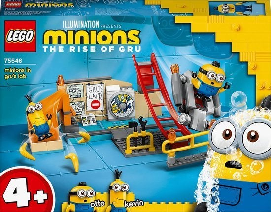 LEGO 75546 Minions in Gru's lab, Ophalen of Verzenden, Zo goed als nieuw, Compleet