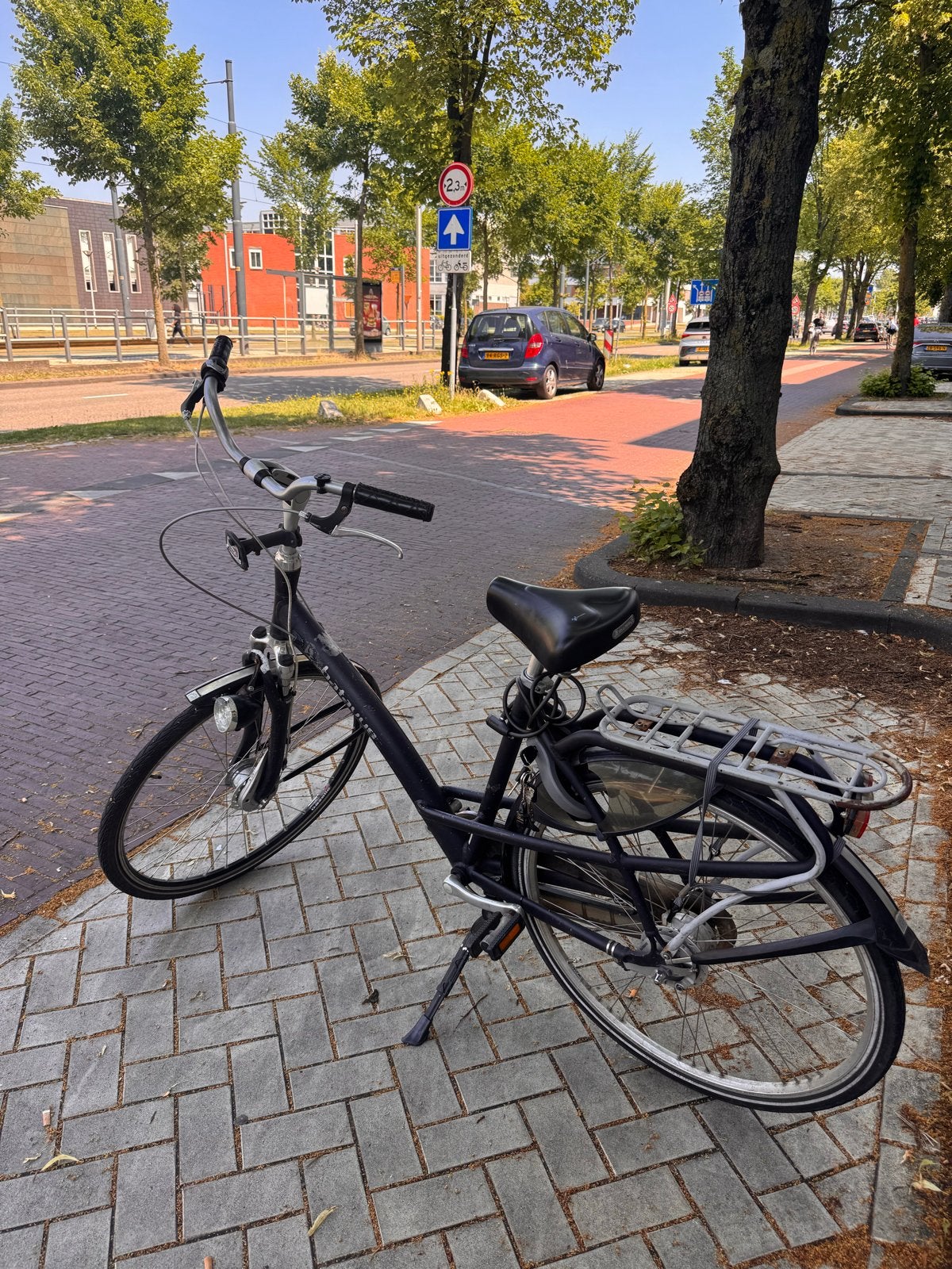 7 speed city bike, Ophalen, Velgrem, Batavus, 53 tot 56 cm
