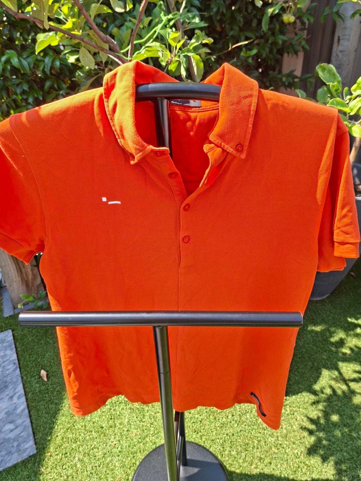 Morse Code Polo Shirt - Oranje - Maat XL, Morse Code, Maat 56/58 (XL), Oranje, Ophalen of Verzenden