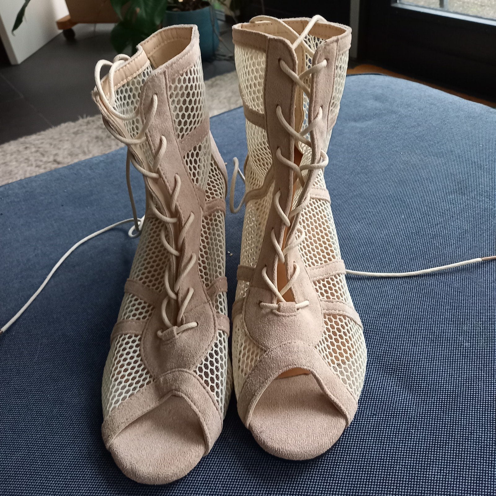 dansschoenen maat 40, Kleding | Dames, Ophalen, Nieuw, Beige, Dansschoenen