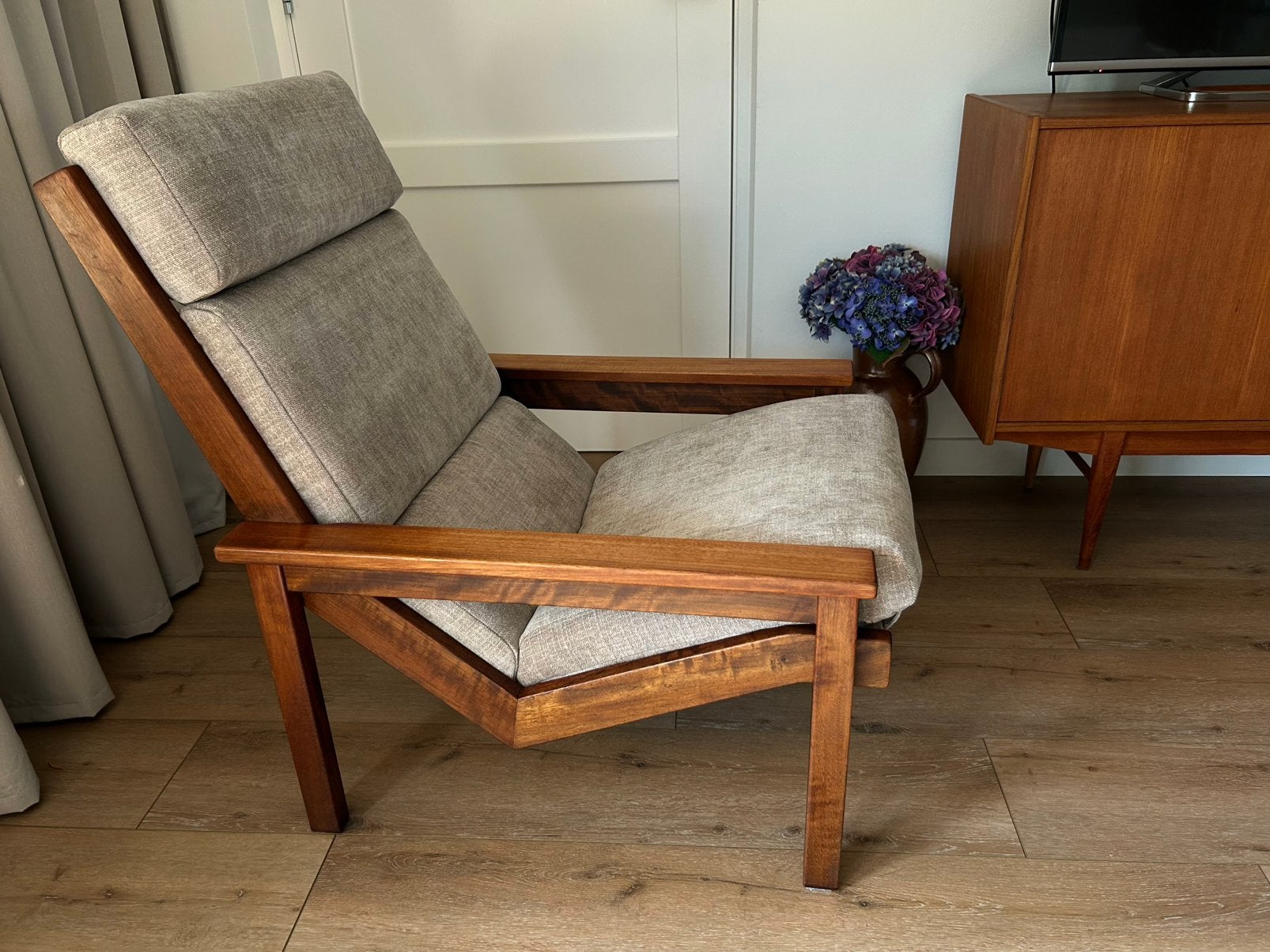 In perfecte staat; vintage fauteuil- deens design/Rob Parry, Ophalen, 75 tot 100 cm, Zo goed als nieuw, 50 tot 75 cm