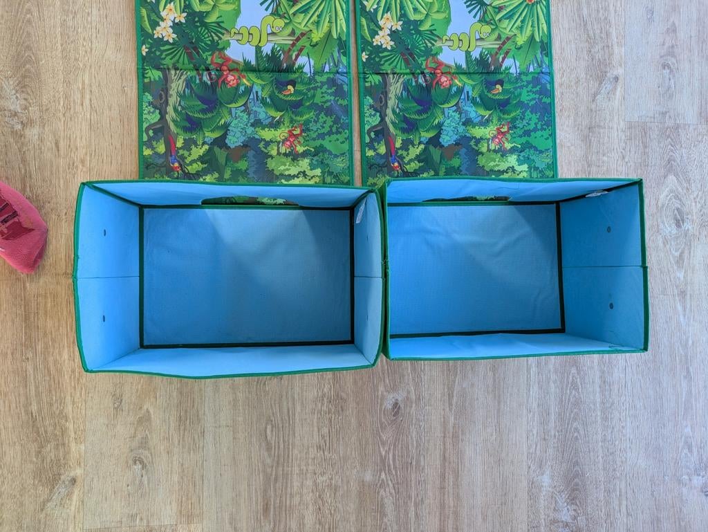 Opbergboxen Jungle, Ophalen of Verzenden, Zo goed als nieuw
