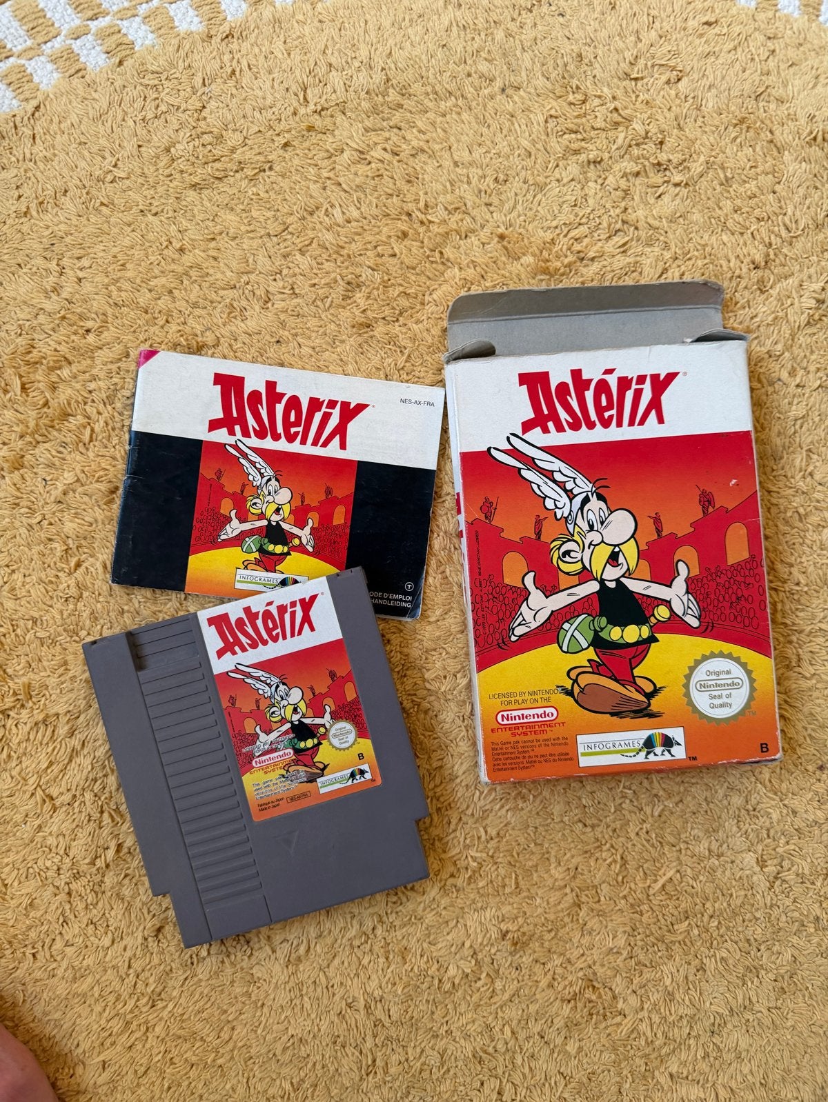 Asterix NES - Klassiek Nintendo Entertainment System spel, Spelcomputers en Games, Games | Nintendo NES, Avontuur en Actie, Gebruikt