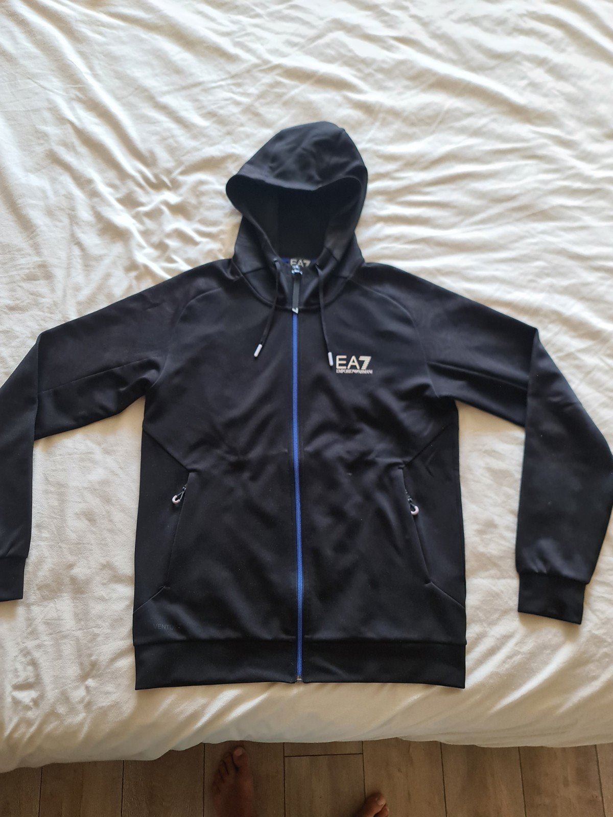 Ea7 ventus7 vest, Kleding | Heren, Zwart, Ophalen of Verzenden, Zo goed als nieuw, EA7 Emporio Armani