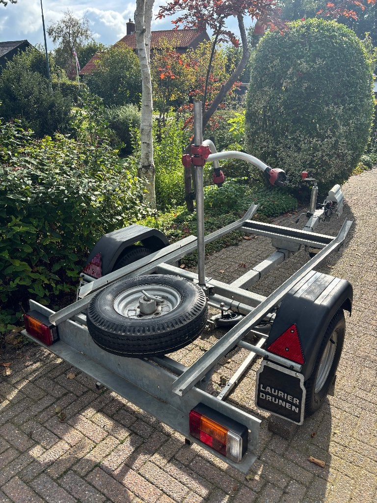 Fietstrailer voor 2 fietsen, Ophalen, Gebruikt, Overige typen, 80 kg of meer