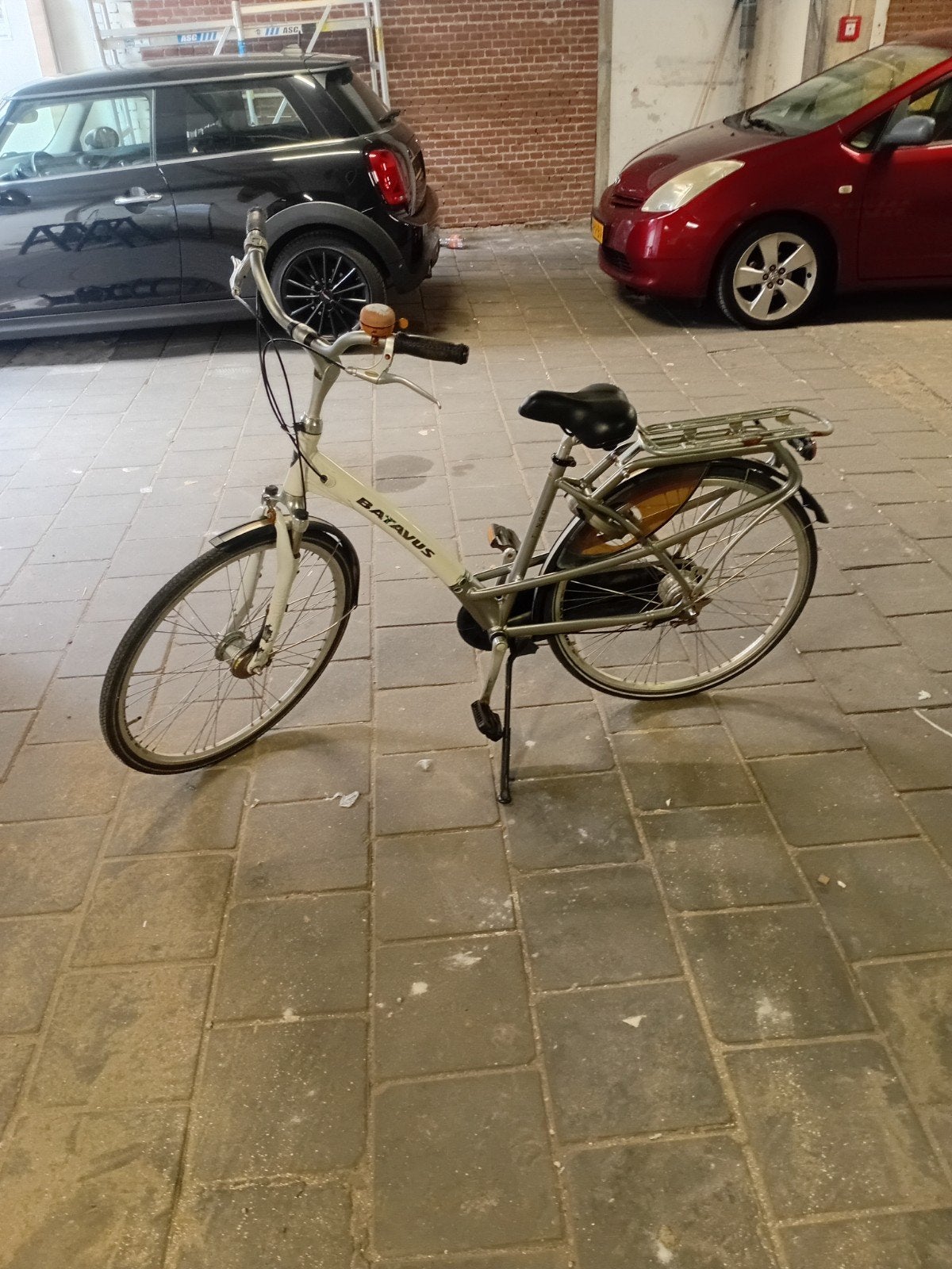 Batavus damesfiets met lage instap, Velgrem, Batavus, Ophalen of Verzenden, 50 tot 53 cm