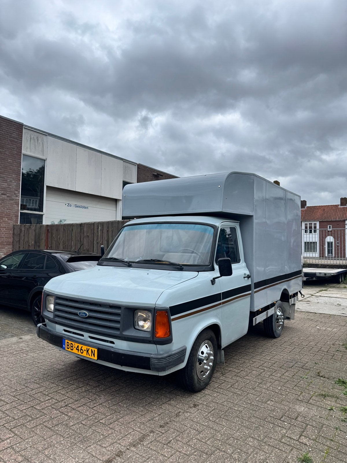 Ford Transit 2.0 100 CC Laadb 1981, Achterwielaandrijving, 4 cilinders, 1264 kg, Blauw