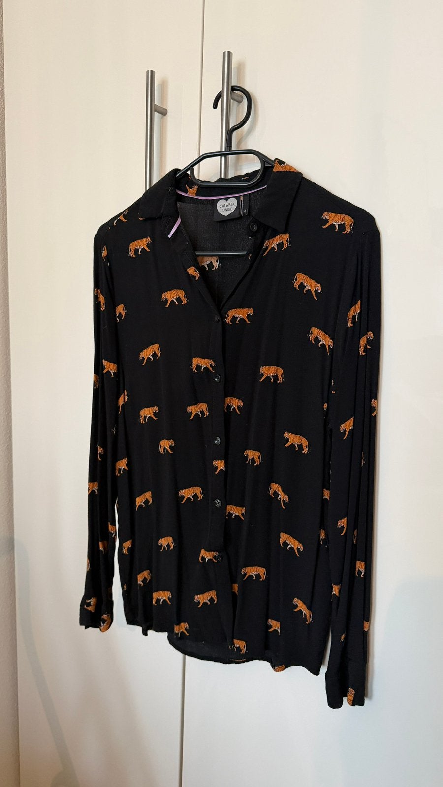 Blouse met panters - maat S - catwalk junky, Ophalen of Verzenden, Zo goed als nieuw