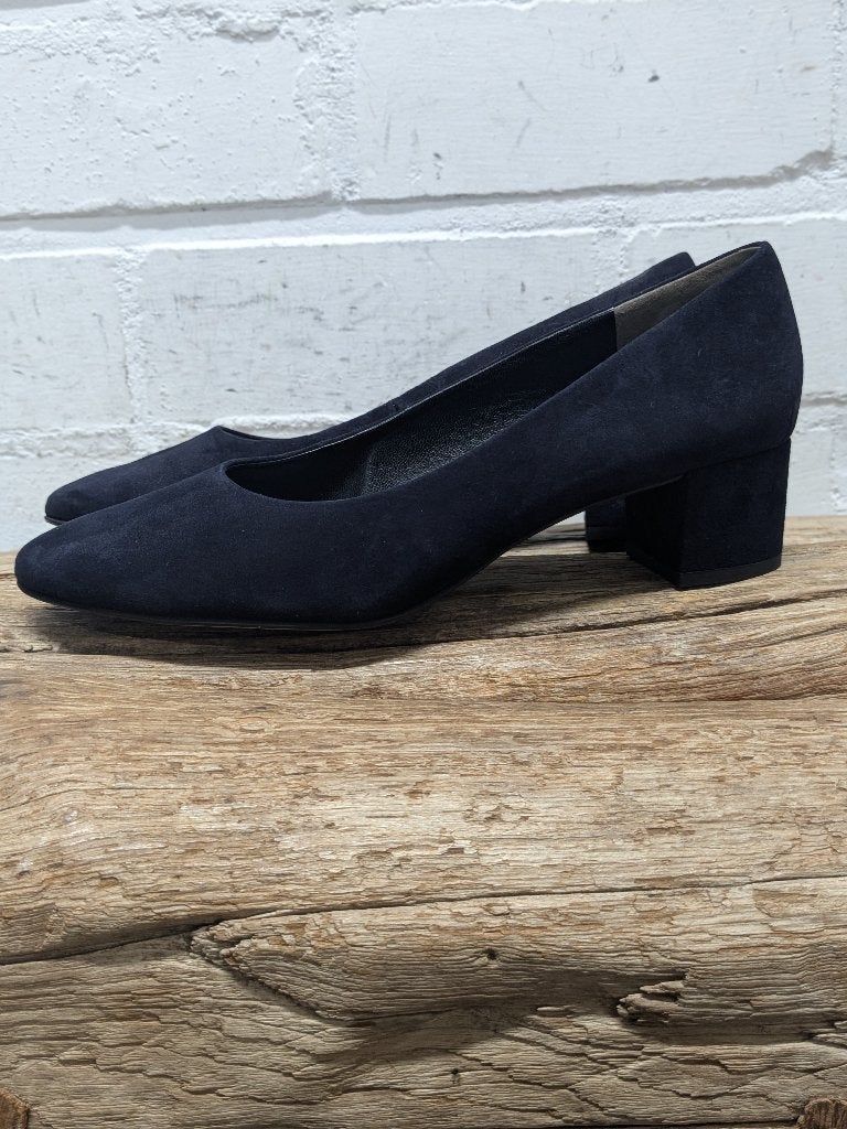 Paul Green - Suedeleren pumps maat 41 - Nieuw, Pumps, Blauw, Nieuw, Ophalen of Verzenden