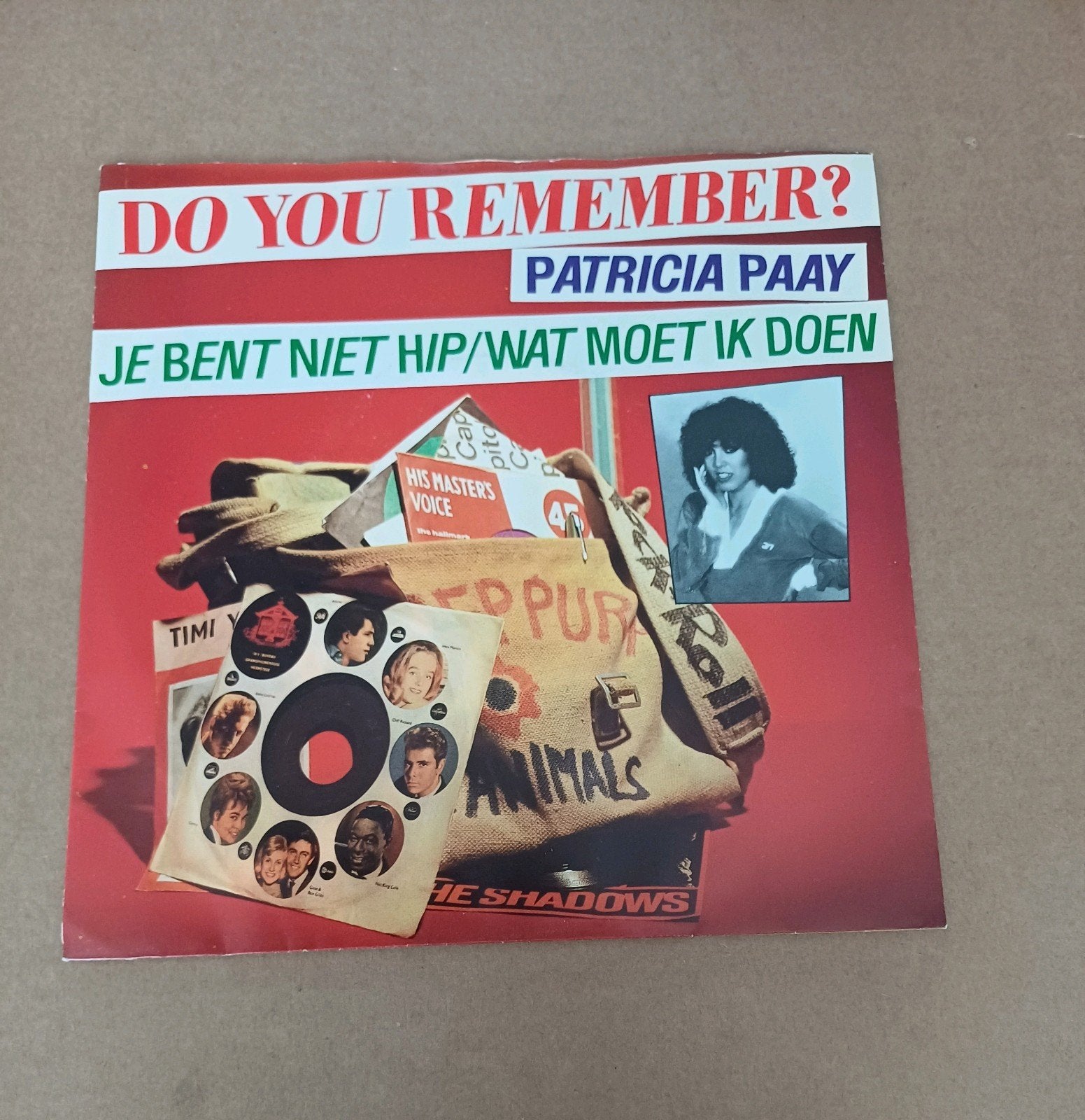 Patricia Paay  - Je Bent Niet Hip, Cd's en Dvd's, Beschermende buitenhoes, Ophalen of Verzenden, Zo goed als nieuw, Pop