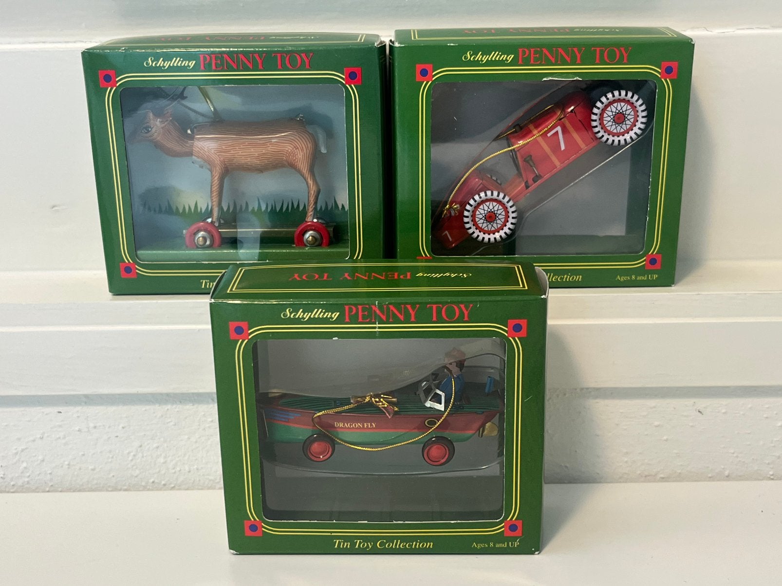 Blikken speelgoed Schylling Penny Toy Tin Toy Collection, Verzenden, Zo goed als nieuw