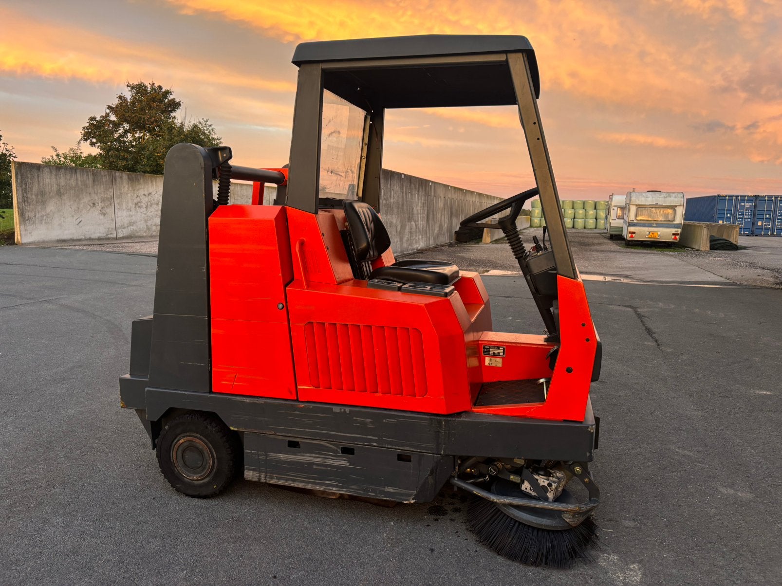 Hako janos 1450 e elektrische veegmachine, Ophalen of Verzenden