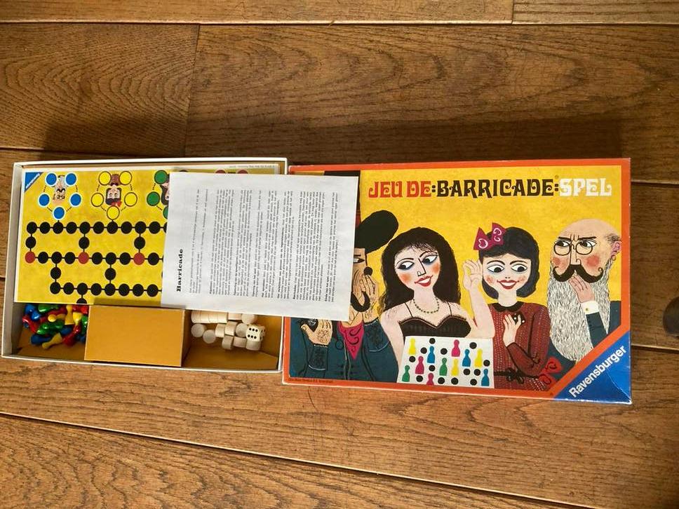 Barricade Bordspel Ravensburger Vintage, Hobby en Vrije tijd, Gezelschapsspellen | Bordspellen, Gebruikt, Drie of vier spelers