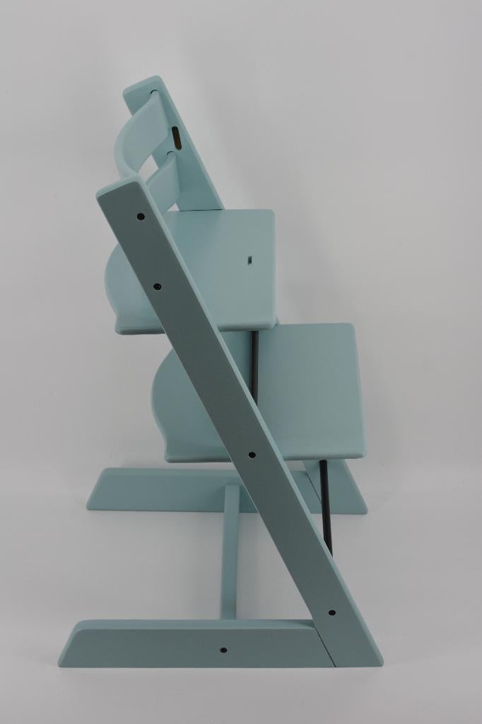 Stokke Tripp Trapp Aqua Blue – Refurbished model, Verzenden, Zo goed als nieuw, Meegroeistoel, Gordel(s)