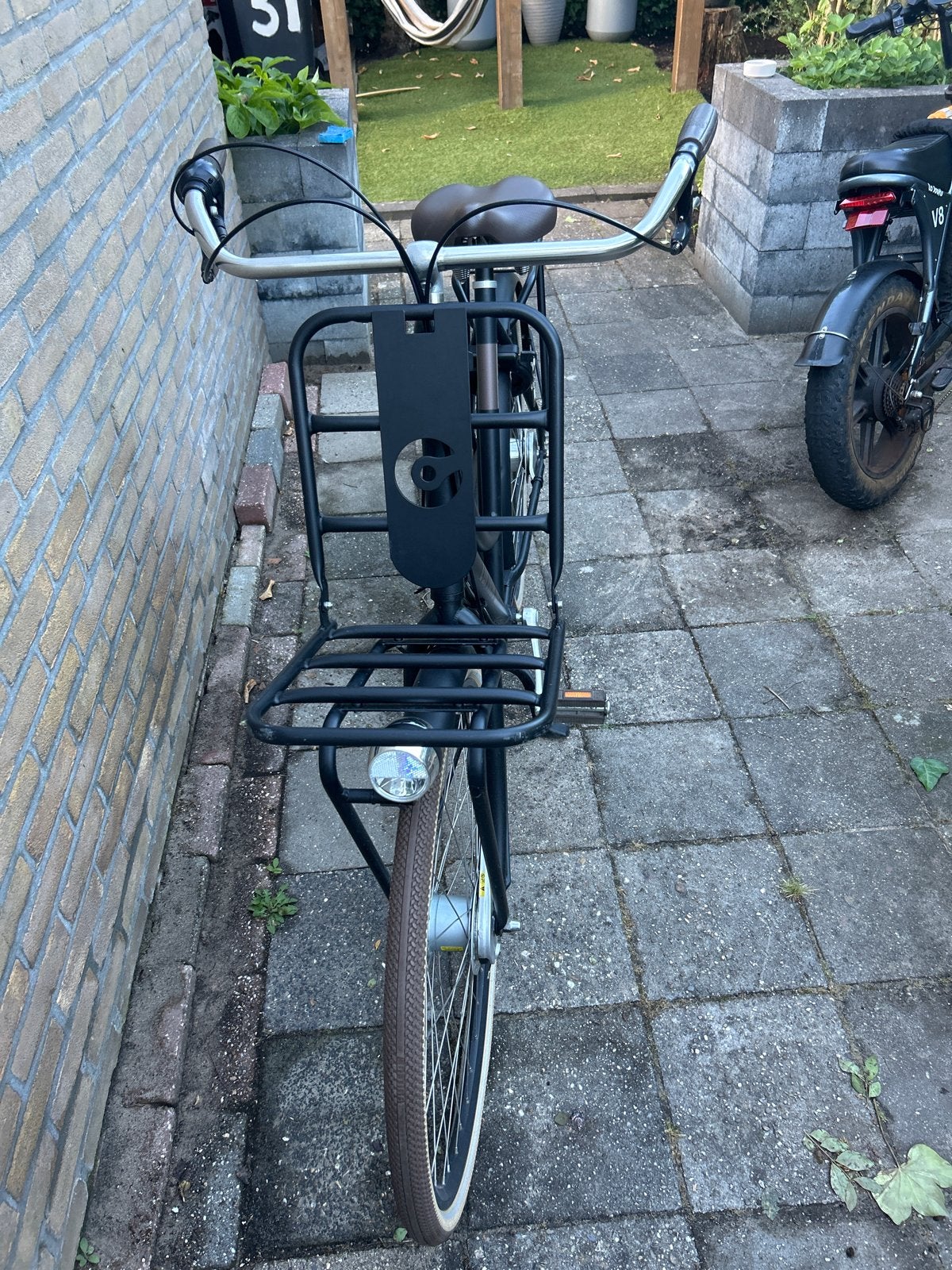 Cortina U4 Solid 7V Damesfiets met voordrager, Terugtraprem, Gebruikt, Versnellingen, 56 cm of meer