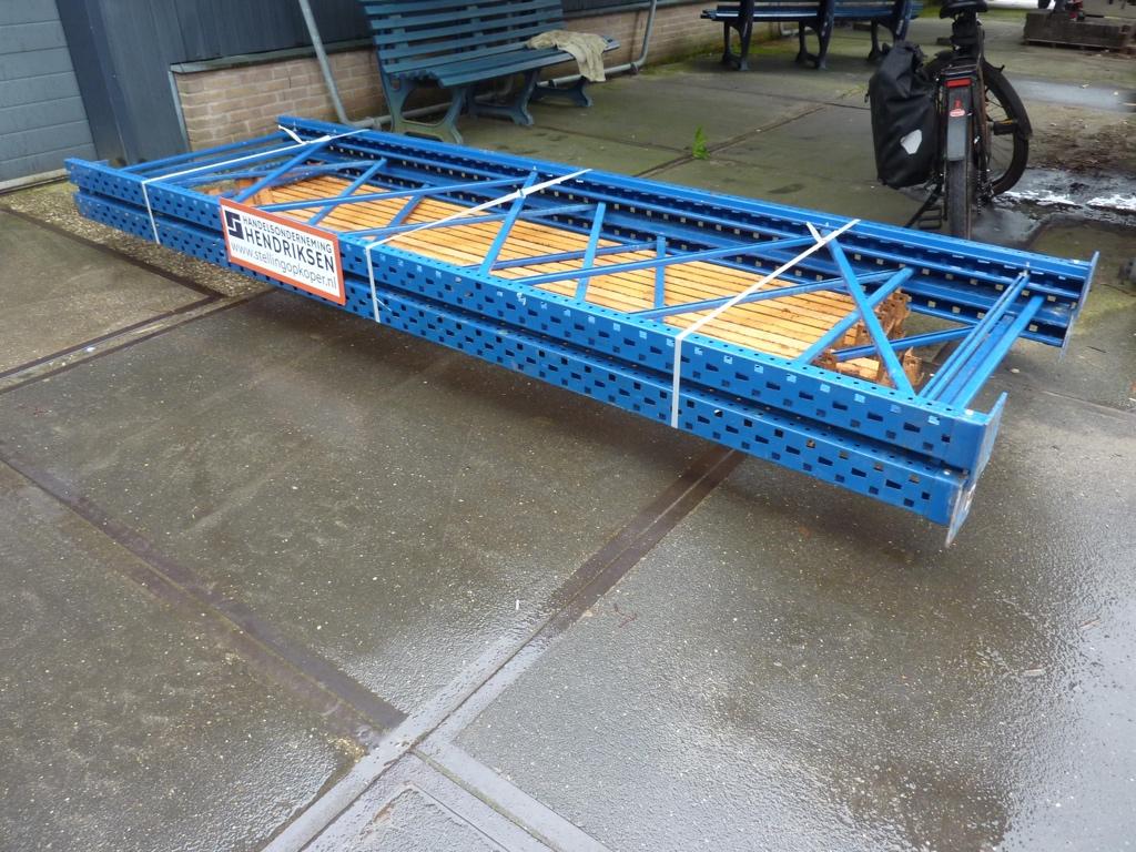 Set Duwic palletstelling / stelling afm. 570x110x360cm, Gebruikt, Handelsonderneming Hendriksen, Ophalen of Verzenden, Munstermanstraat 6 - Hal 3 - Silvolde
