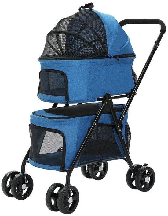 Pet Stroller Buggy - Hondenwagen - Hondenbuggy - Inklapbaar, Corvance B.V., Verzenden, Nieuw, Corvancebol@gmail.com