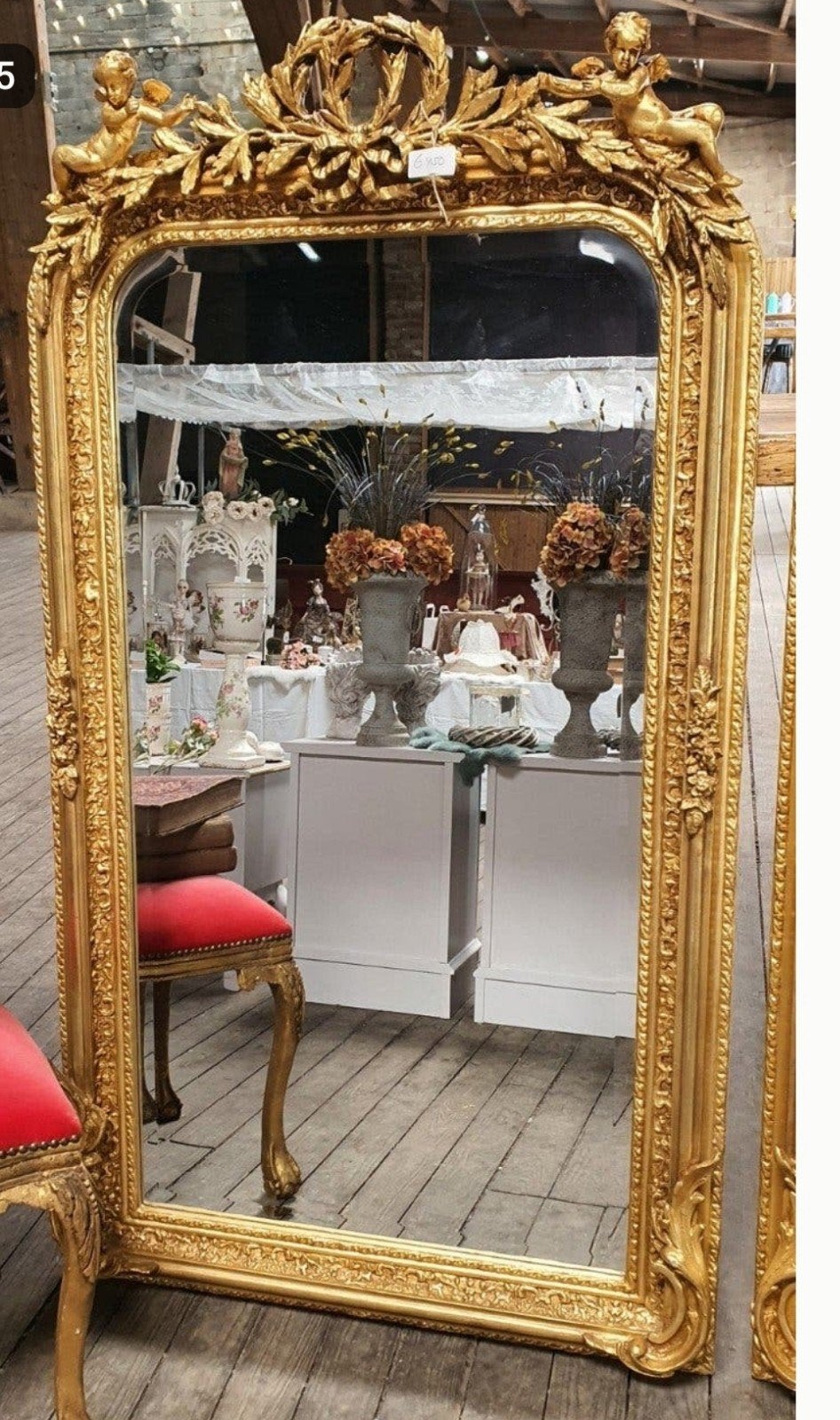 Rococo-stijl Spiegel met Engeltjes

Prachtige spiegel met ee