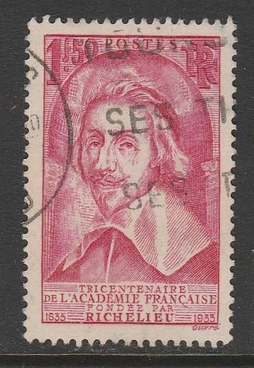 Frankrijk 1935 - Kardinaal Richelieu, Ophalen, Gestempeld