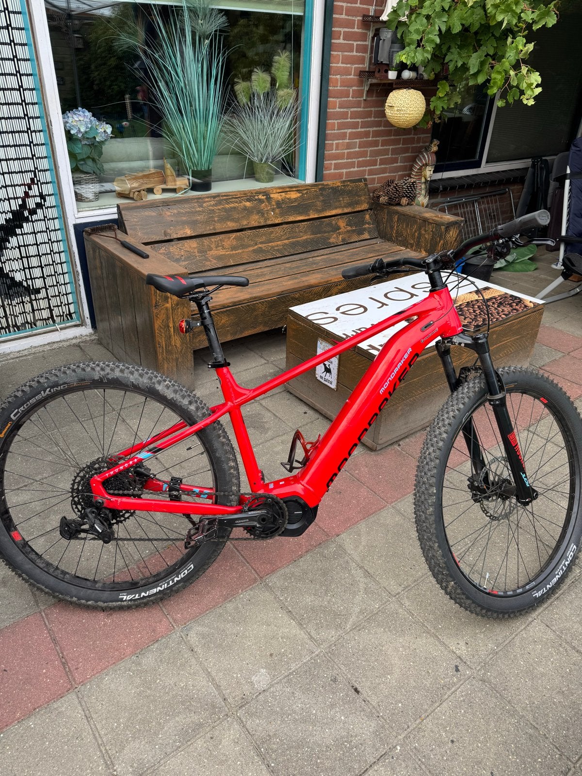 Mondraker Thundra elektrische mountainbike, Ophalen, Gebruikt, 50 km per accu of meer, Overige merken
