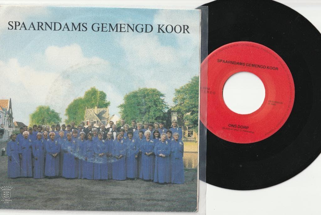Spaarndams Gemengd Koor vinylsingle 1985 Ode aan Spaarndam, Cd's en Dvd's, Vinyl Singles, Gebruikt, Nederlandstalig, Ophalen