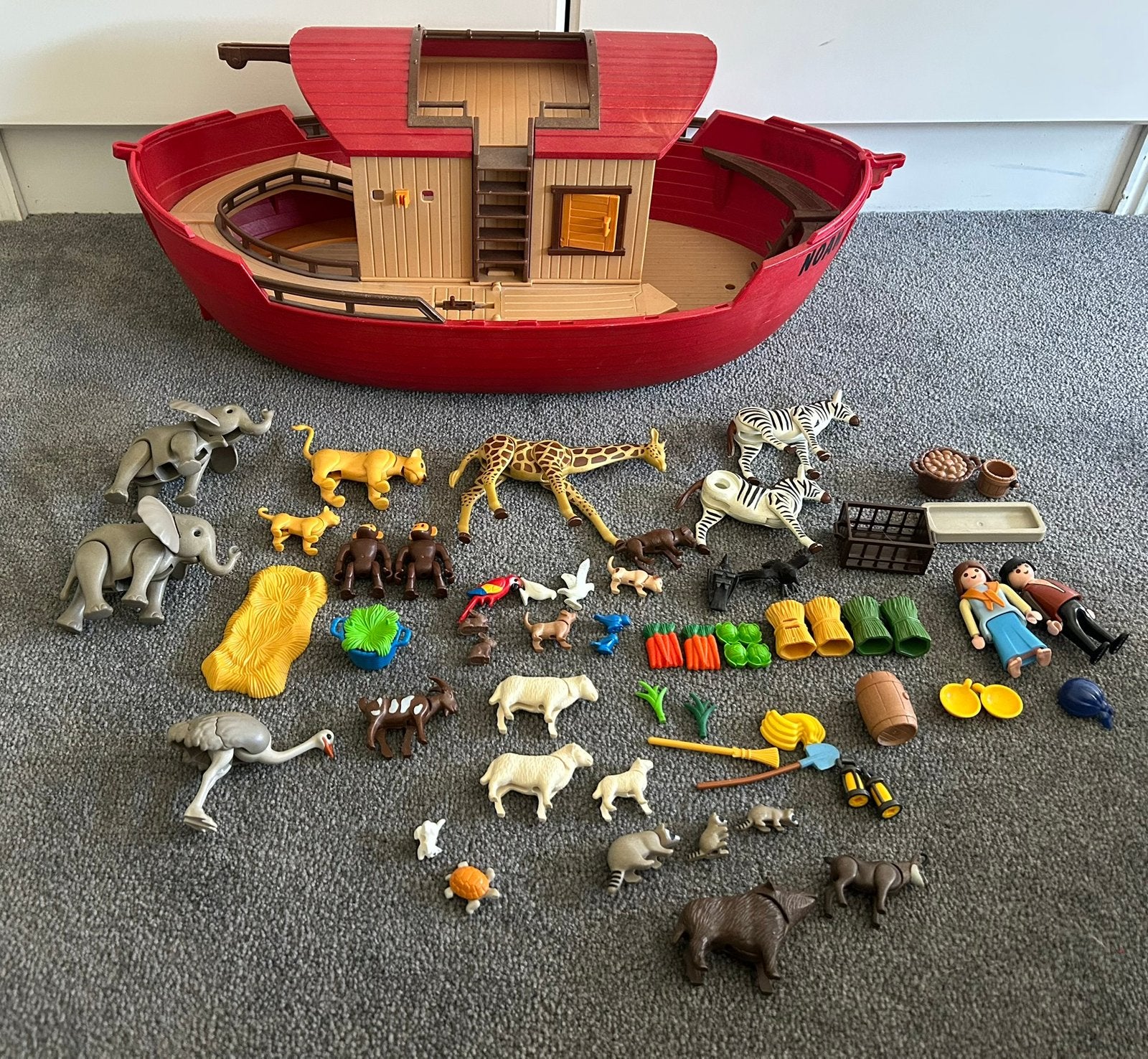 Playmobil Ark van Noah 3255, Ophalen of Verzenden, Zo goed als nieuw