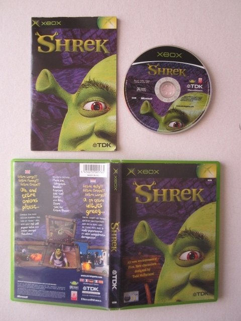 Shrek Xbox, Spelcomputers en Games, Games | Xbox Original, Gebruikt, 1 speler, Ophalen of Verzenden, Vanaf 3 jaar