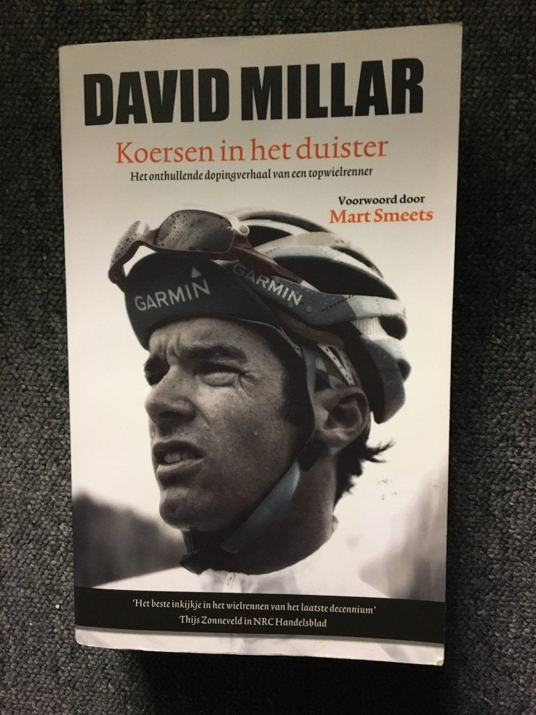 David Millar, koersen in het duister #Wielrennen, David Millar, Lopen en Fietsen, Ophalen of Verzenden, Zo goed als nieuw