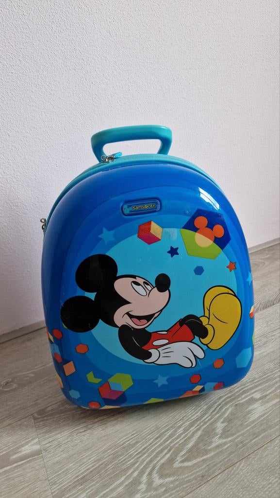 Samsonite Mickey Mouse Reiskoffer - Blauw, Ophalen of Verzenden