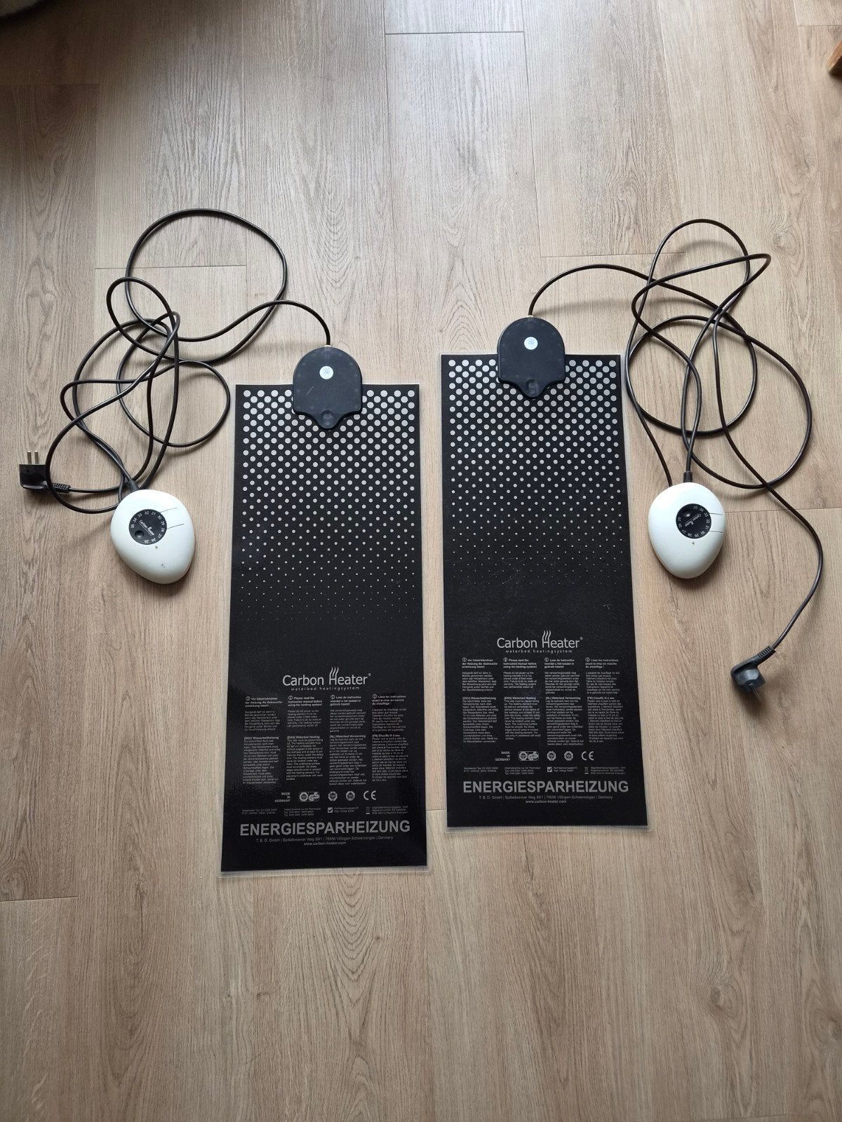 2x Carbon Heater voor waterbed - Energiezuinige verwarming, Ophalen, Gebruikt, Eenpersoons