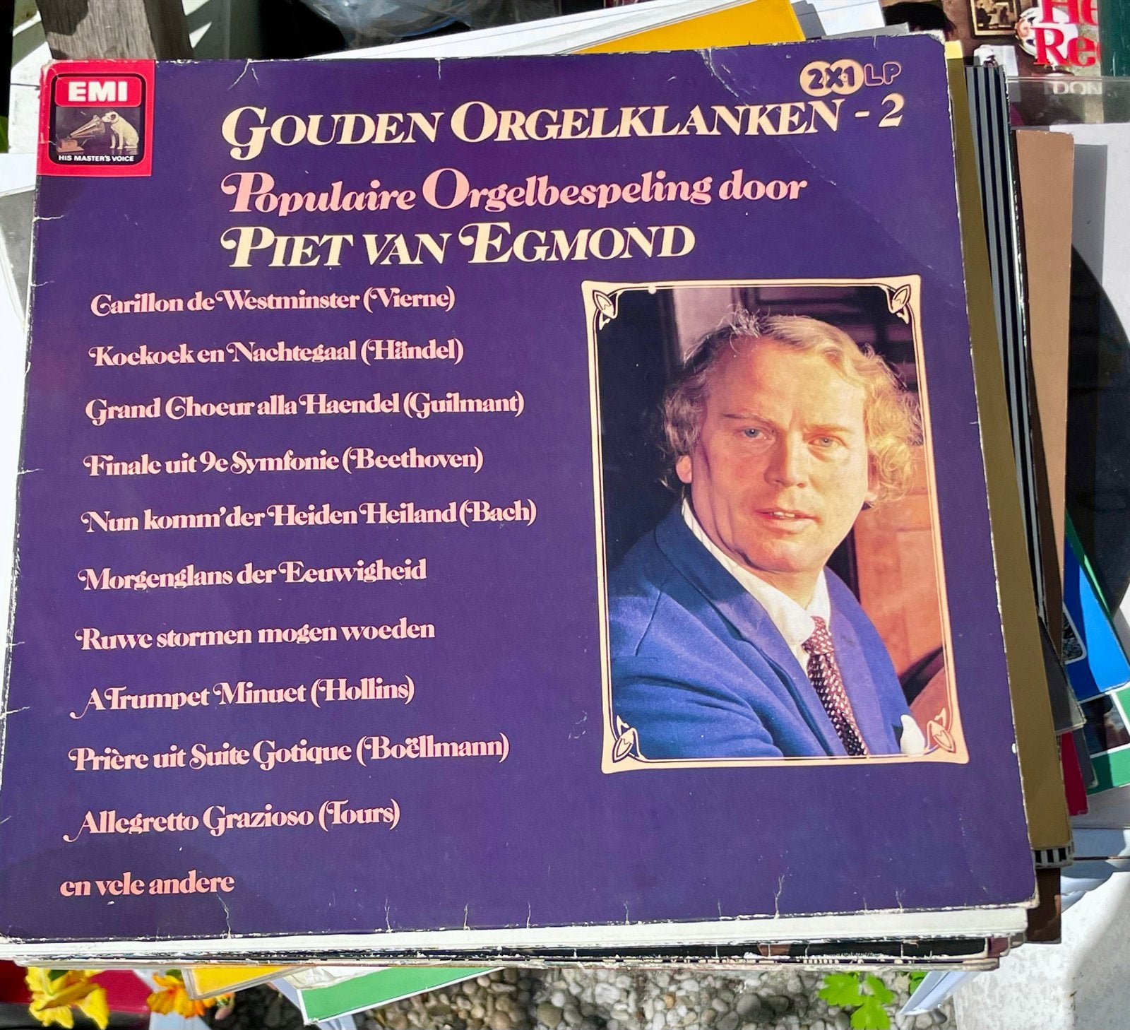 Grote serie Elpees Klassieke Orgelmuziek - Piet van Egmond e, Cd's en Dvd's, Ophalen, Gebruikt, 12 inch, Overige typen