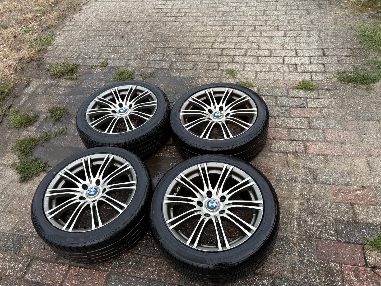 sportvelgen BMW 320 zomerbanden 225/45/R17, Auto-onderdelen, 16 inch, Nieuw, Ophalen of Verzenden, Band(en)