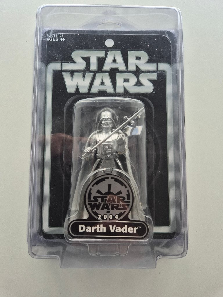 Star Wars OTC 2004 Silver Saga Edition Darth Vader, Ophalen of Verzenden, Nieuw, Actiefiguurtje