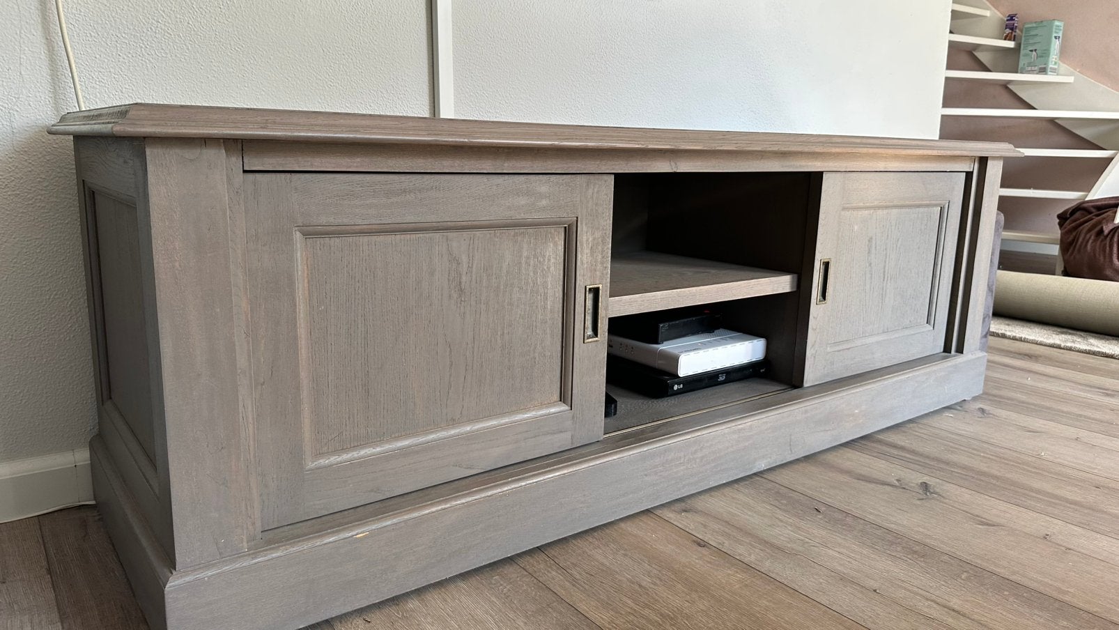 TV-meubel / dressoir – 170 cm, Huis en Inrichting, Kasten | Televisiemeubels, Ophalen, 150 tot 200 cm, Zo goed als nieuw, Minder dan 100 cm