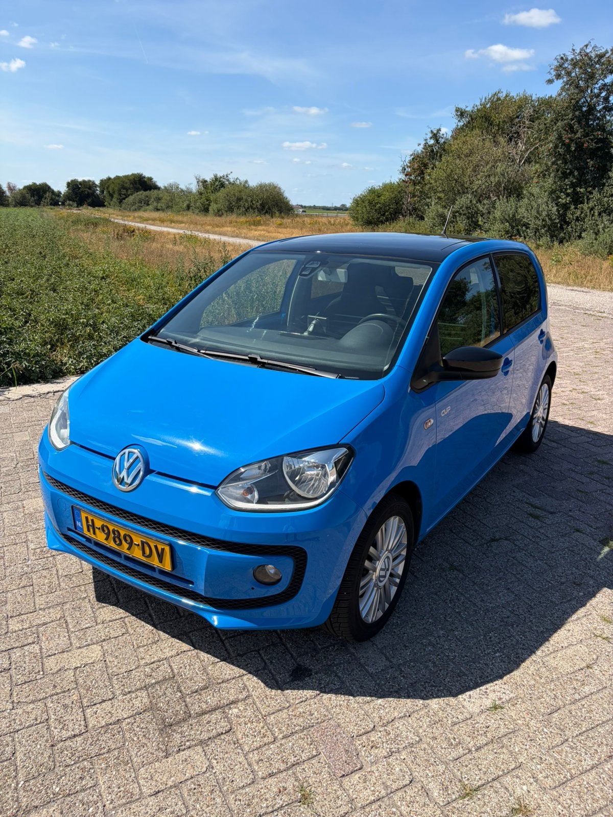 Volkswagen up! CUP 1.0 44KW/60PK 5-DRS 2014 Blauw, Voorwielaandrijving, Euro 5, Up!, Handgeschakeld
