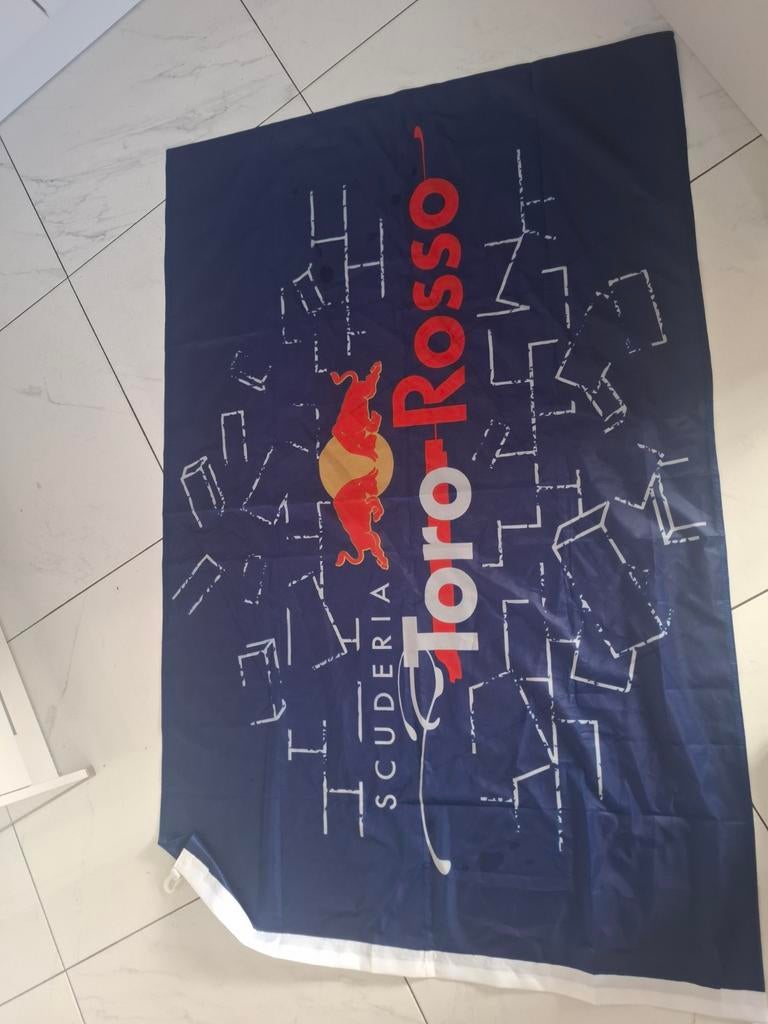 Scuderia Toro Rosso Formule 1 F1 vlag NIEUW, Ophalen of Verzenden, Nieuw, Formule 1