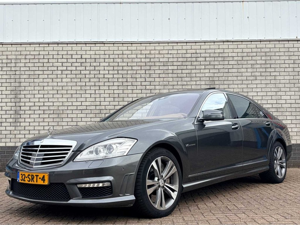Mercedes-Benz S63 AMG Lang 571pk Perf.P. Personenauto, Auto's, Automaat, Achterwielaandrijving, Gebruikt, 8 cilinders