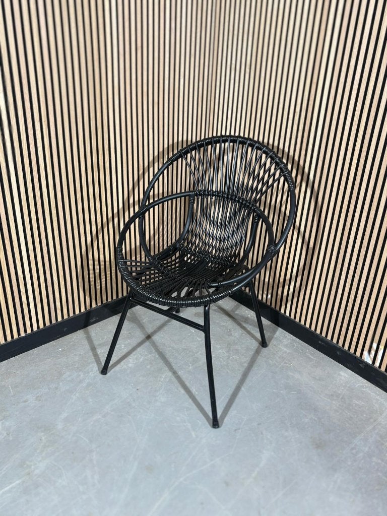 Kantine stoel Zwart (3 stuks), Ophalen, Zwart, Zo goed als nieuw, G.vanrosmalen@hotmail.com