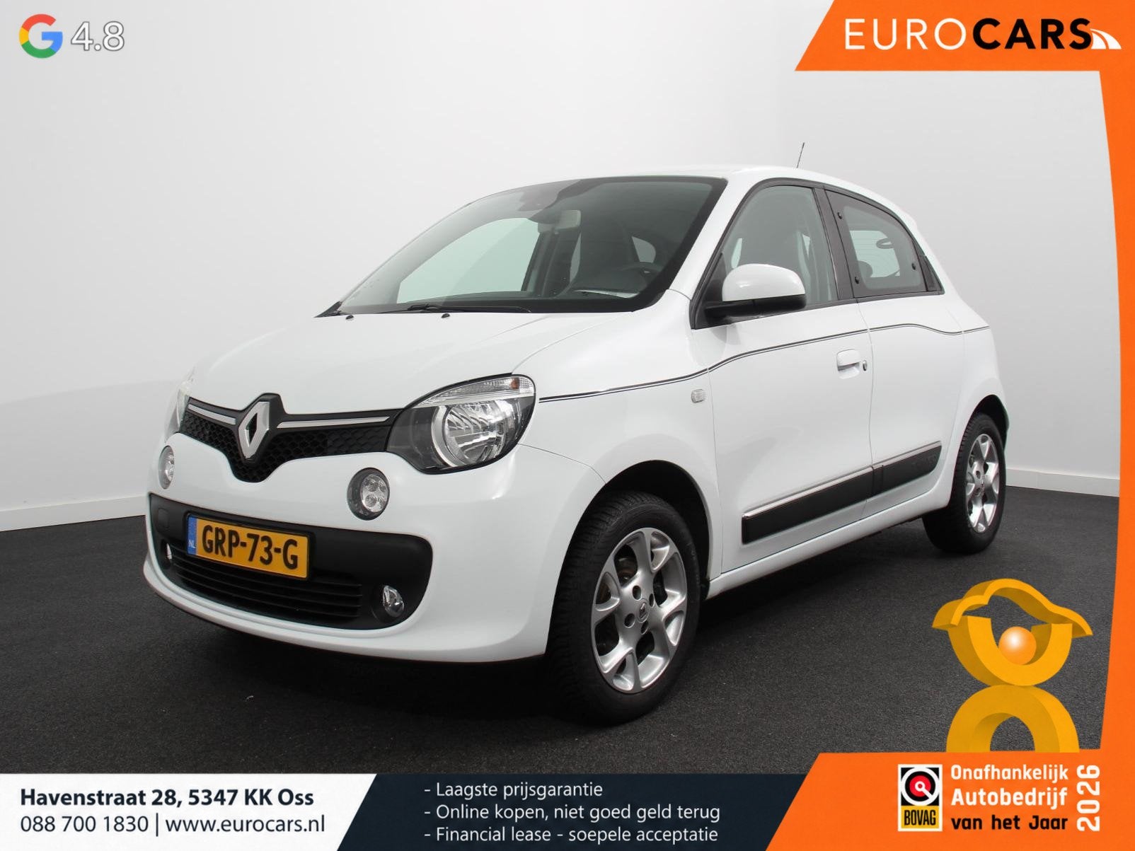 Renault Twingo 0.9 TCe Intens Climate control Radio / cd Lic, Auto's, 898 cc, Gebruikt, Euro 6, 918 kg