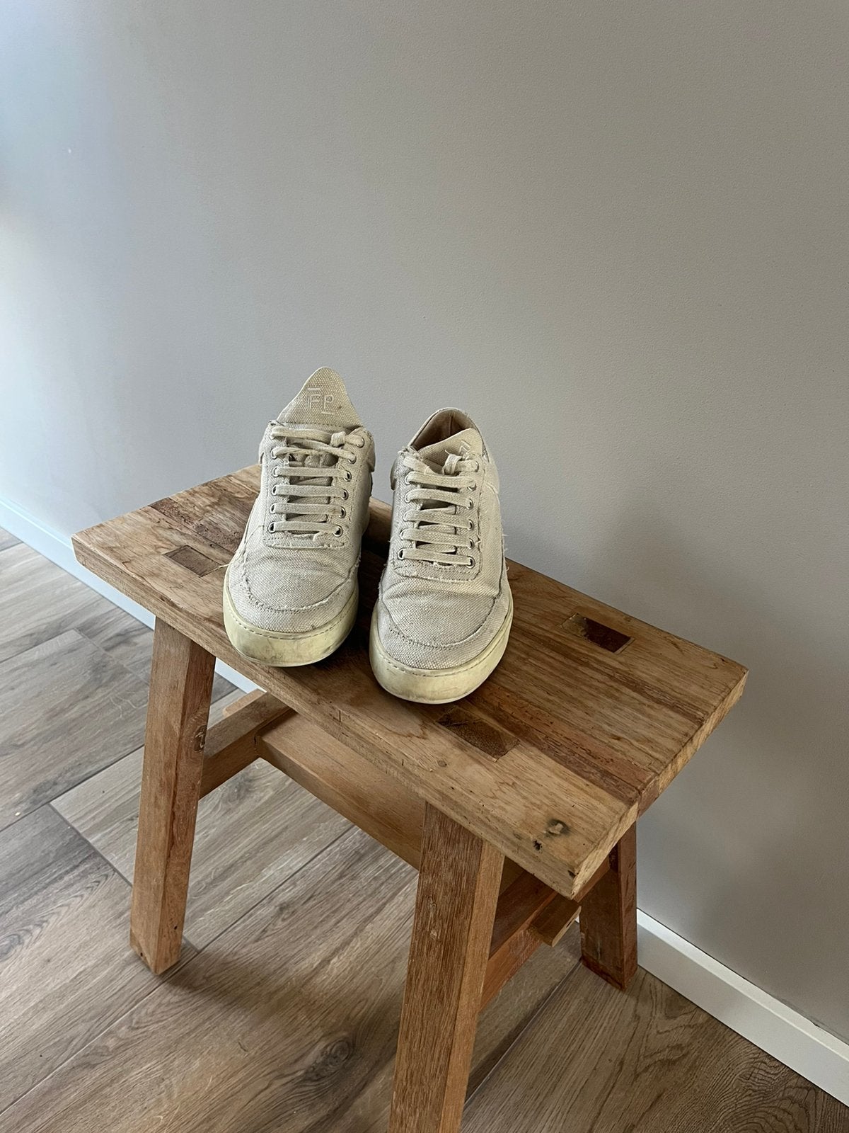 Filling Pieces mt 37, Ophalen of Verzenden, Zo goed als nieuw, Beige, Sneakers of Gympen