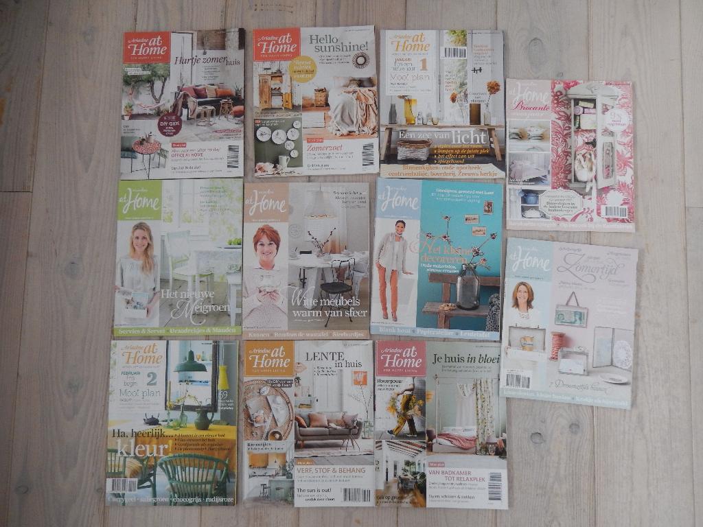 * 11x ariadne at home for happy living 2013 - 2018 *, Ophalen of Verzenden, Zo goed als nieuw, Damesbladen