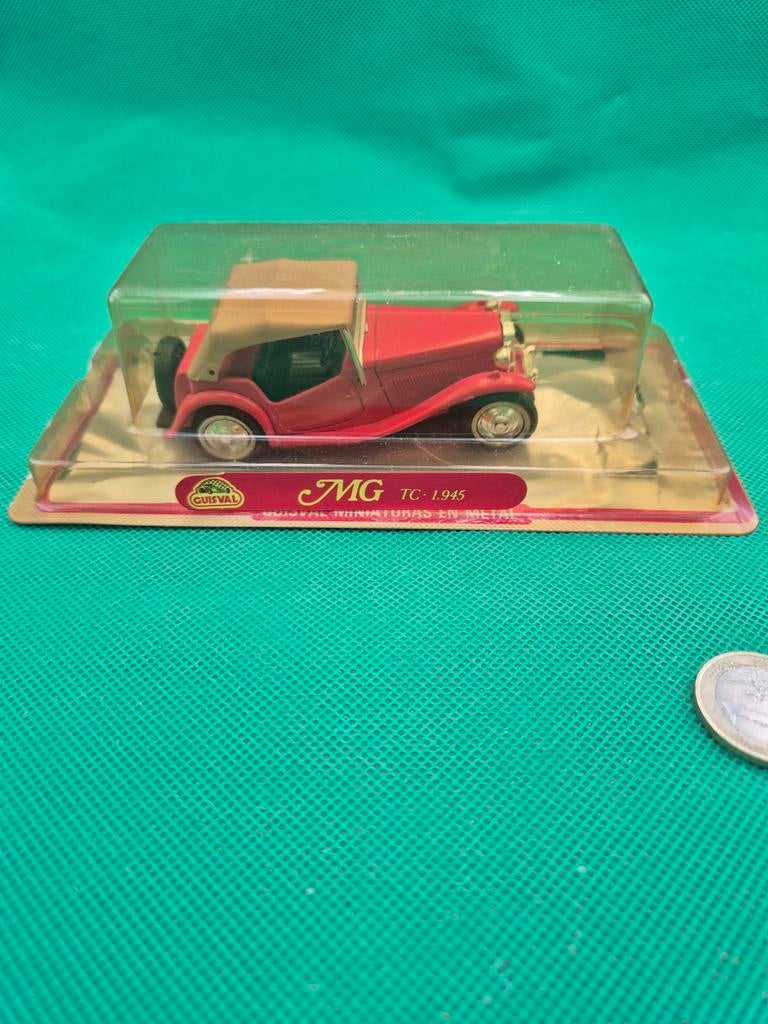 188 MG tc 1945 1/43 guisval, Hobby en Vrije tijd, Modelauto's | 1:43, Ophalen of Verzenden, Zo goed als nieuw, Auto