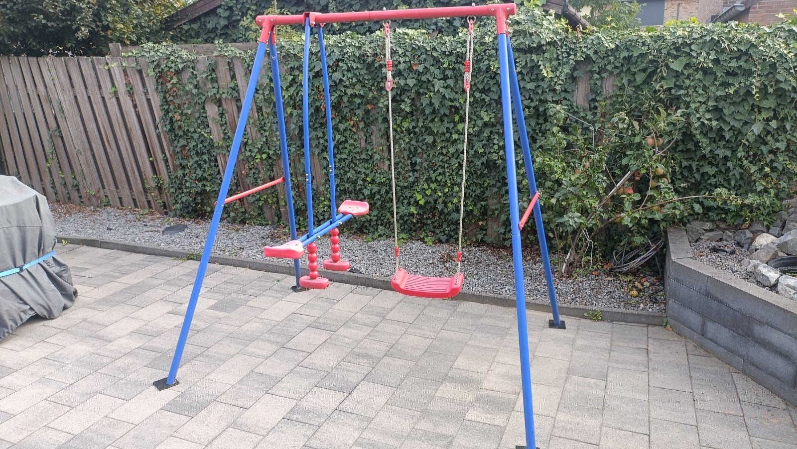 Schommel en wip in één voor de tuin, Kinderen en Baby's, Ophalen, Gebruikt, Schommel