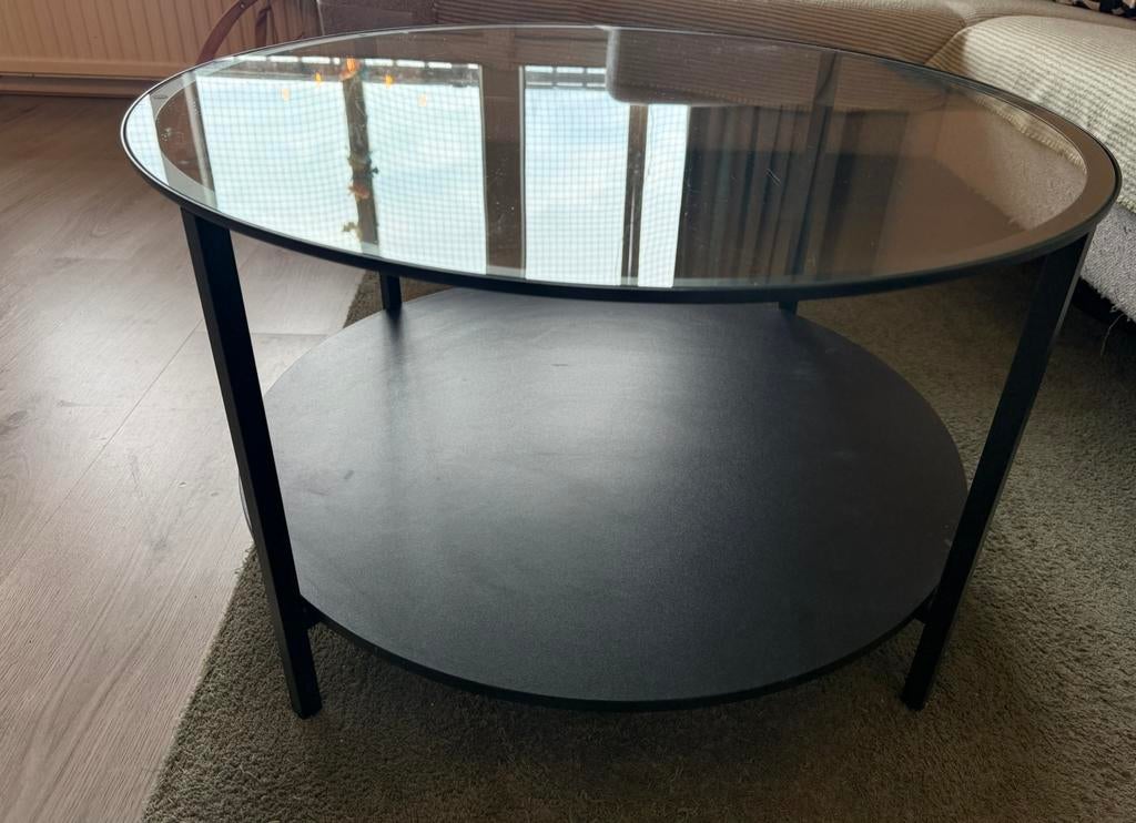Salontafel ikea, Ophalen, 100 tot 150 cm, Rond, 50 tot 100 cm