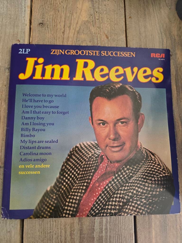 Jim Reeves - Zijn Grootste Successen (2 LP's), Ophalen of Verzenden, Gebruikt, Boxset