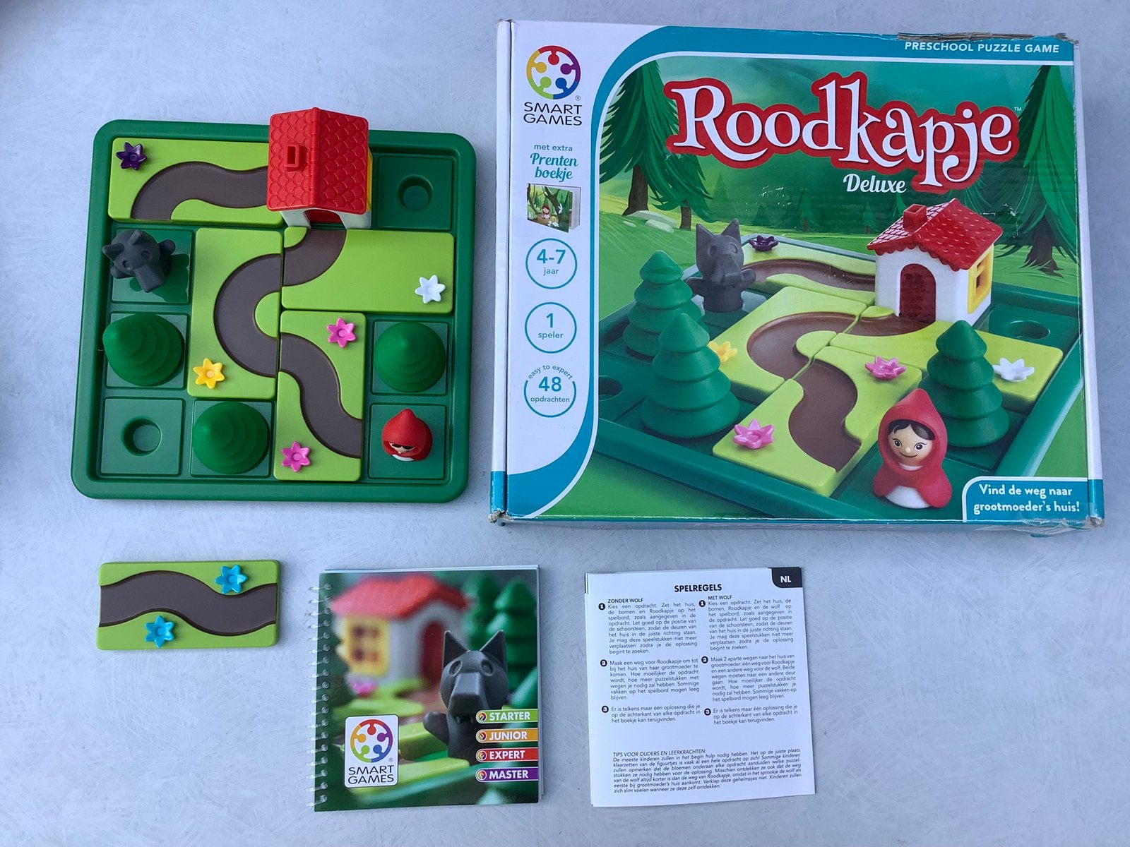 SmartGames - Roodkapje - 48 opdrachten - denkspel, Ophalen, Zo goed als nieuw