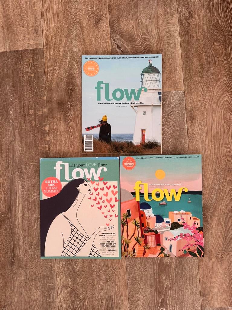 Flow magazines, Ophalen, Zo goed als nieuw