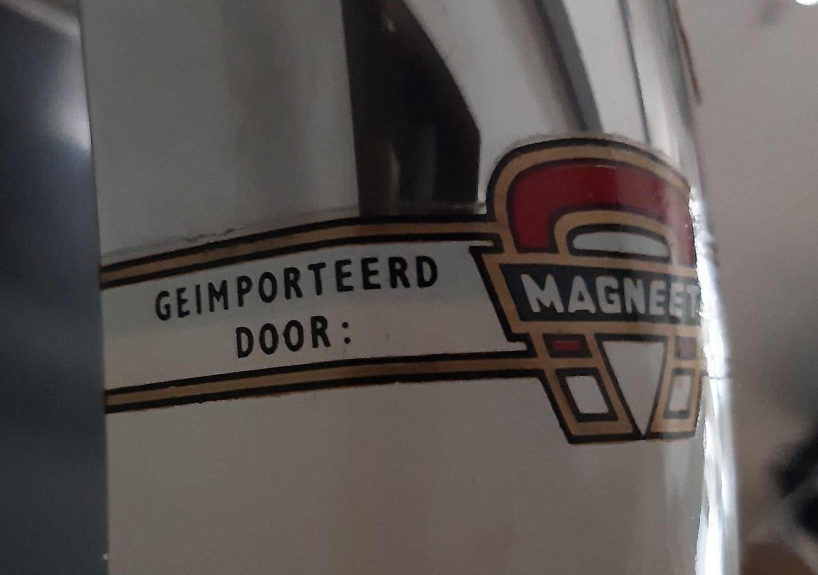 Spatbord Magneet bromfiets Peugeot - Chroom, Ophalen, Nieuw, Overige typen, Peugeot
