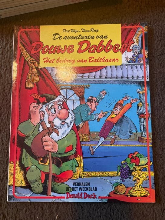 Douwe Dabbert - Het bedrog van Balthasar (1995), Boeken, Stripboeken, Gelezen, Eén stripboek, Ophalen of Verzenden
